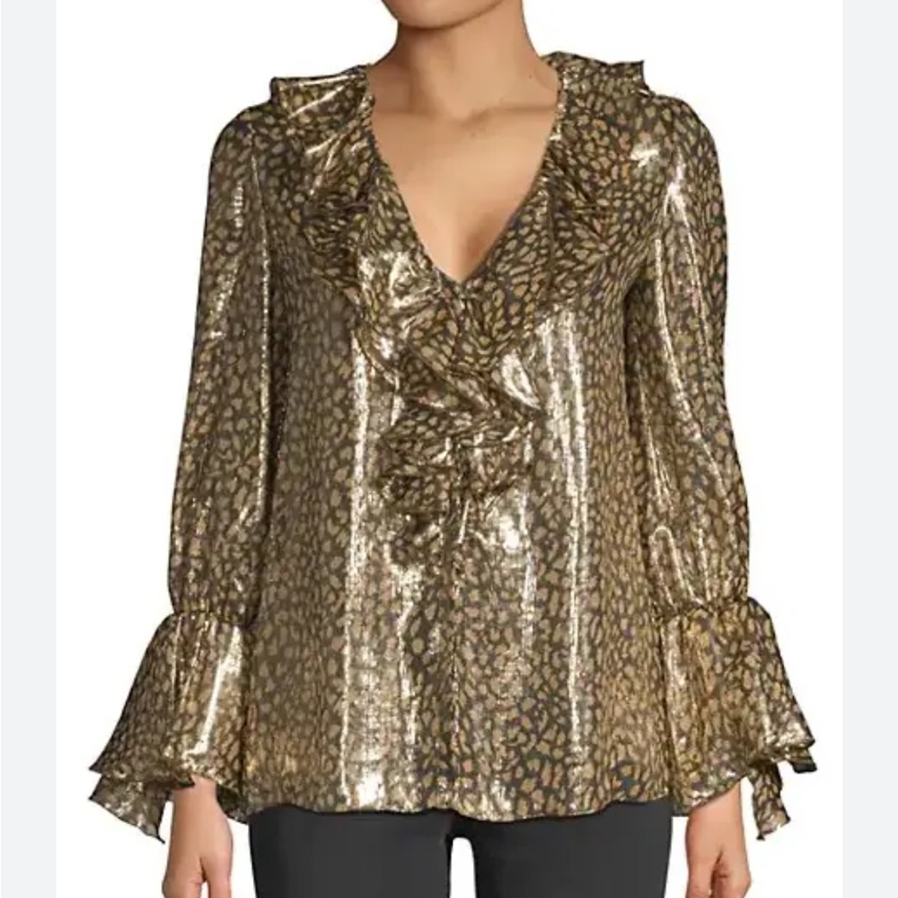 NWT Alice + Olivia Silk Blouse